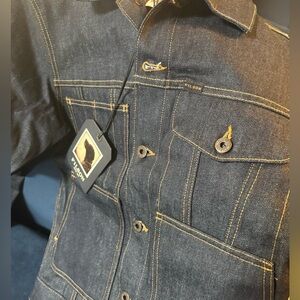 Filson Lined Denim Short Cruiser Jacket USA MADE